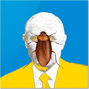 Ukraine: I Stand With Ukraine! Putin is a Cockroach! Cockroach Putin Posters and Art